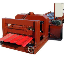 metal roofing sheet molding glazed tile press machine